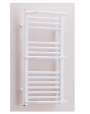 Grzejnik łazienkowy Daria z półkami Komex 760/400 biały