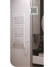 Grzejnik łazienkowy elektryczny AMBRA ELECTRO AMBRE-40/120 INSTALPROJEKT 